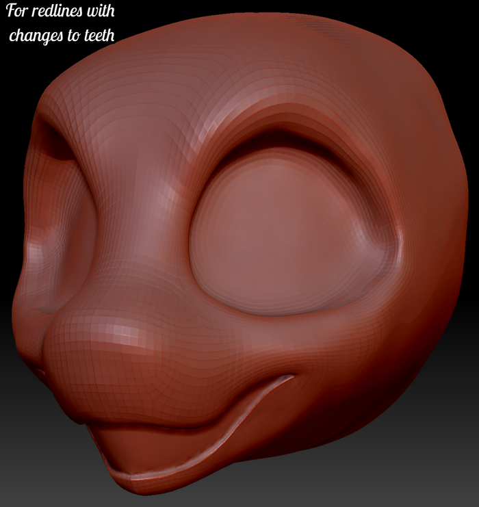 Avali Head Base Variant 3