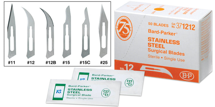 Bard Parker Stainless Steel Scalpel Blades