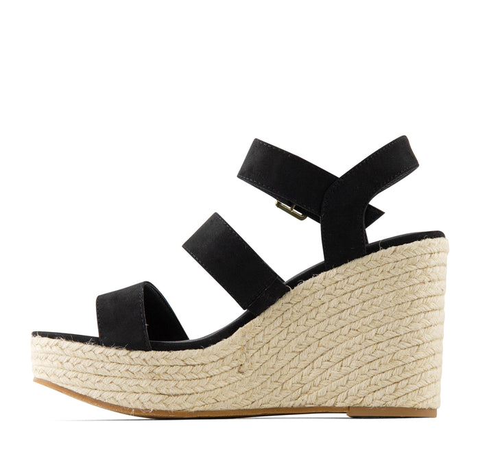 BC Footwear Snack Bar Espadrille Wedge Sandal - On The EDGE