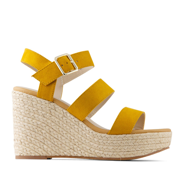 BC Footwear Snack Bar Espadrille Wedge Sandal - On The EDGE