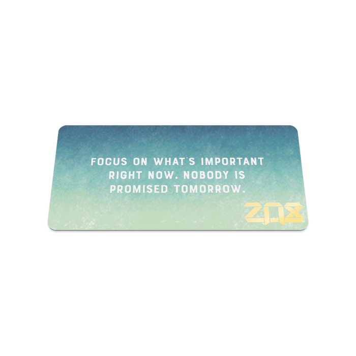 Be Present-Sold Out - Singles-ZOX - This item is sold out and will not be restocked.