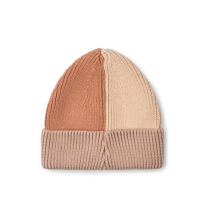 Liewood - Beanie Hat - Ezra - Organic Cotton - Pale Tuscany Mix - Back