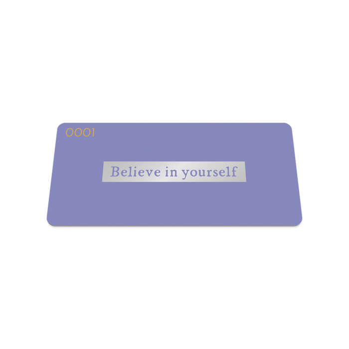 Believe in Yourself Metlet