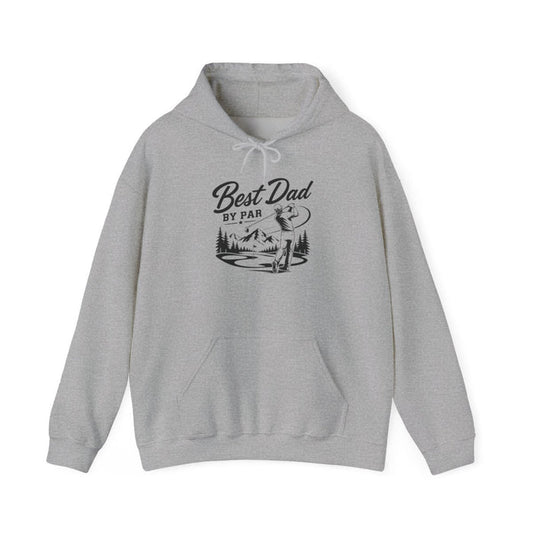 Best Dad By Par Golf Hoodie - funny hoodie by Cheeky Business