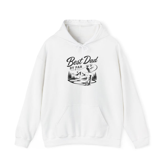 Best Dad By Par Golf Hoodie - funny hoodie by Cheeky Business
