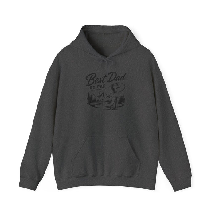 Best Dad By Par Golf Hoodie - funny hoodie by Cheeky Business