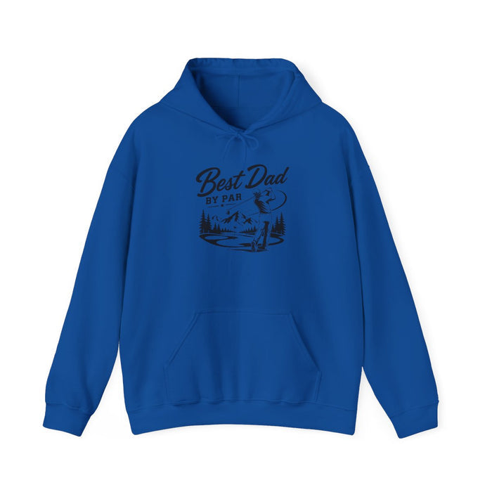Best Dad By Par Golf Hoodie - funny hoodie by Cheeky Business
