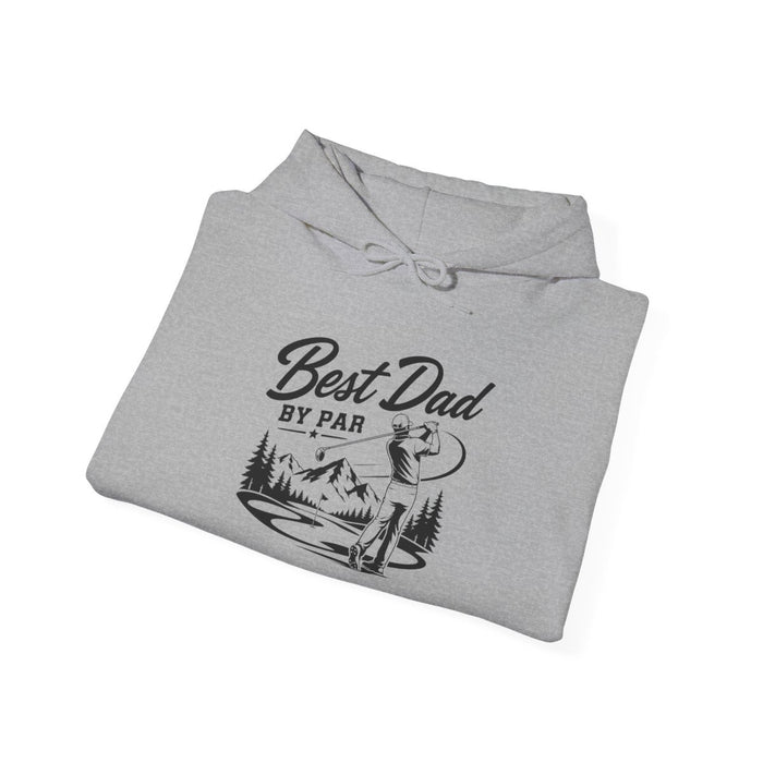 Best Dad By Par Golf Hoodie - funny hoodie by Cheeky Business