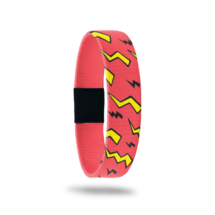 Better Days Ahead-Sold Out - Singles-ZOX - This item is sold out and will not be restocked. Bright red with yellow and black lightning bolts all over. Inside is solid red and says Better Days Ahead.