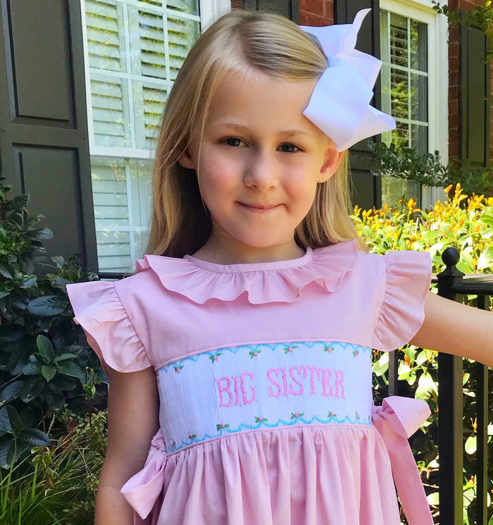 Big Sister Smocked Emmy Dress