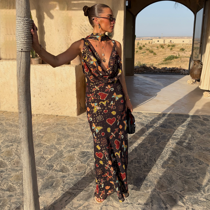 Black Astra Sophie Dress