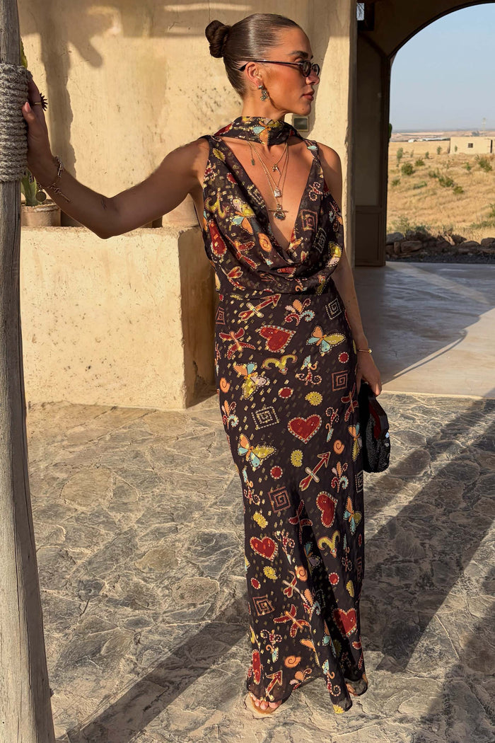 Black Astra Sophie Dress