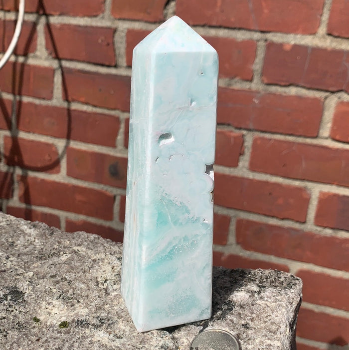 Blue Calcite Tower