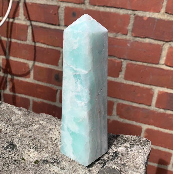 Blue Calcite Tower