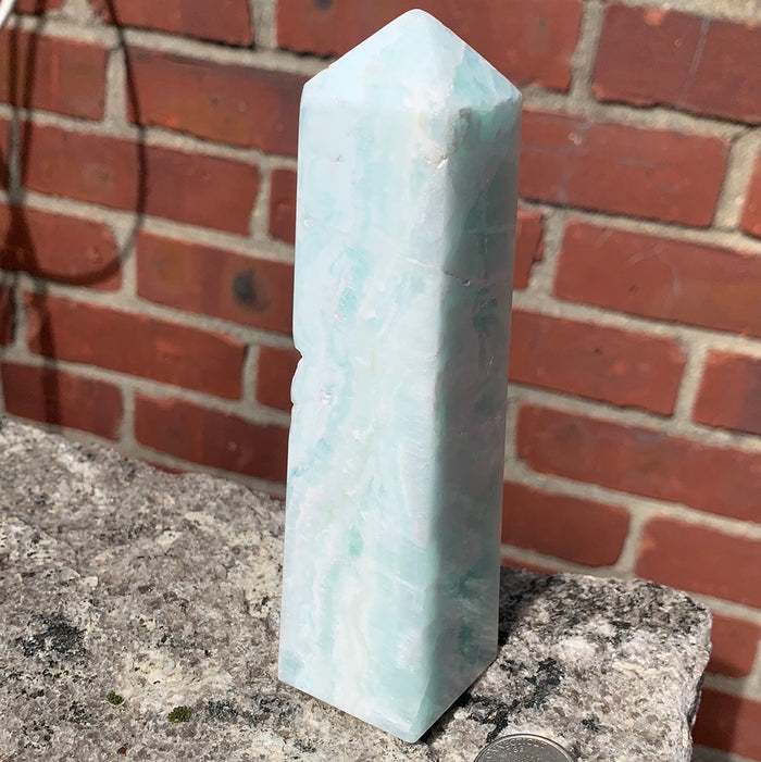 Blue Calcite Tower