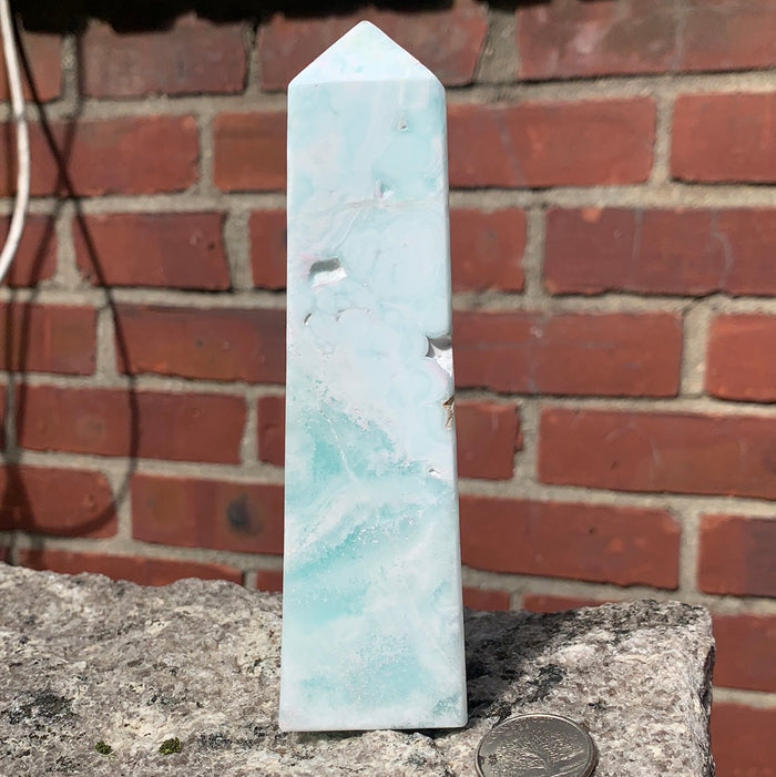 Blue Calcite Tower