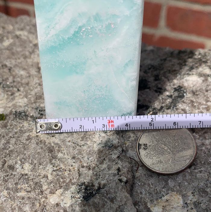 Blue Calcite Tower