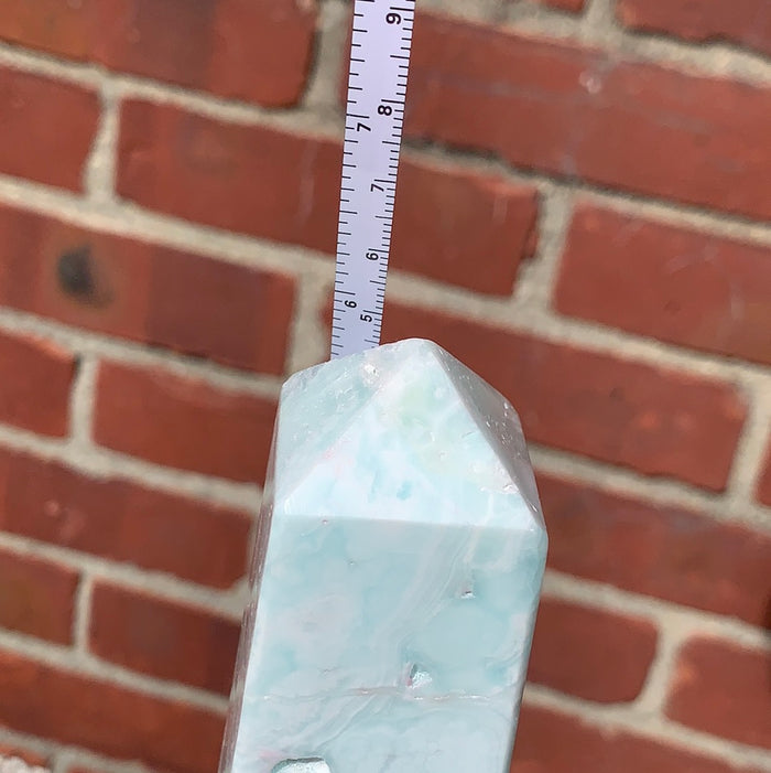 Blue Calcite Tower