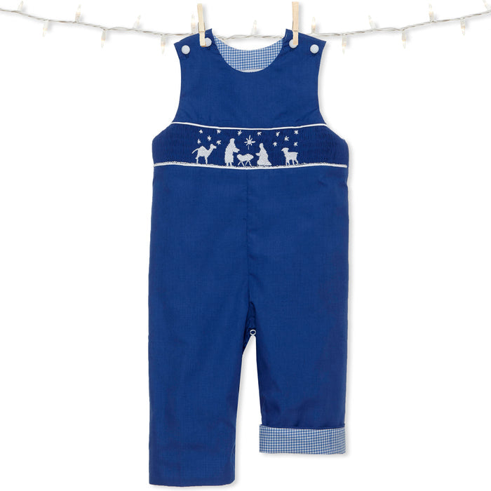 Blue Nativity Longall