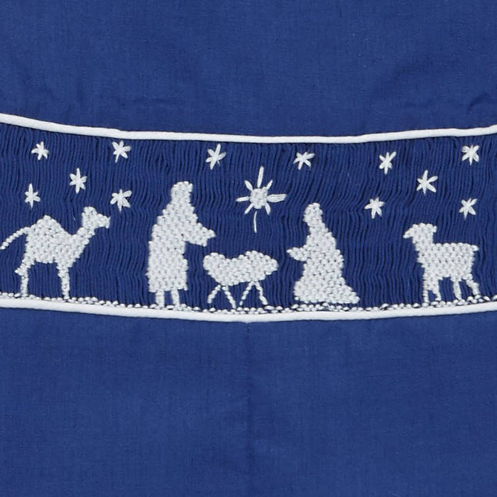 Blue Nativity Longall
