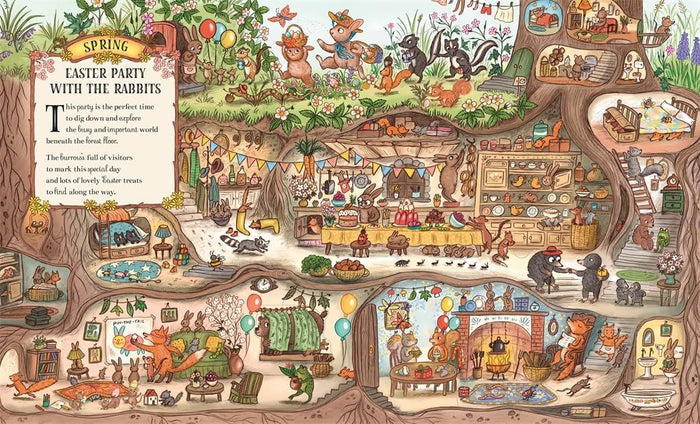 Book - Brown Bear Wood: Here We Go - Spread 02