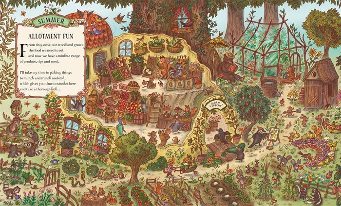 Book - Brown Bear Wood: Here We Go - Spread 03