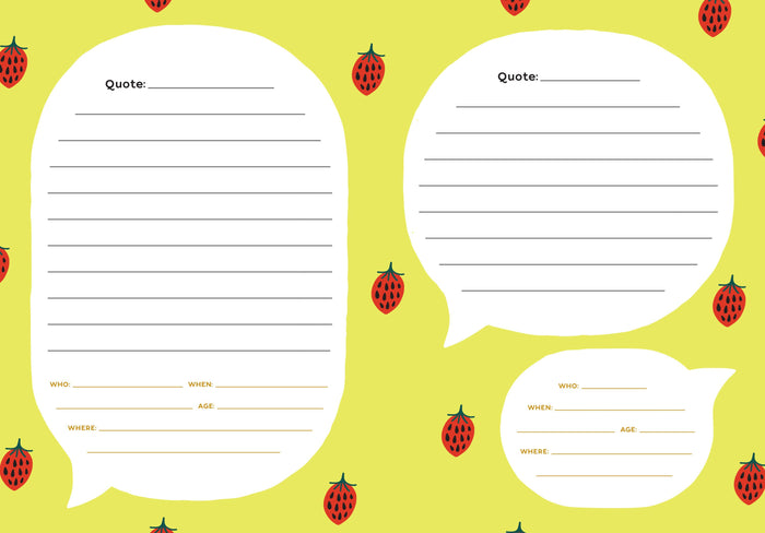 Book - My Quotable Grandkid - Spread 3