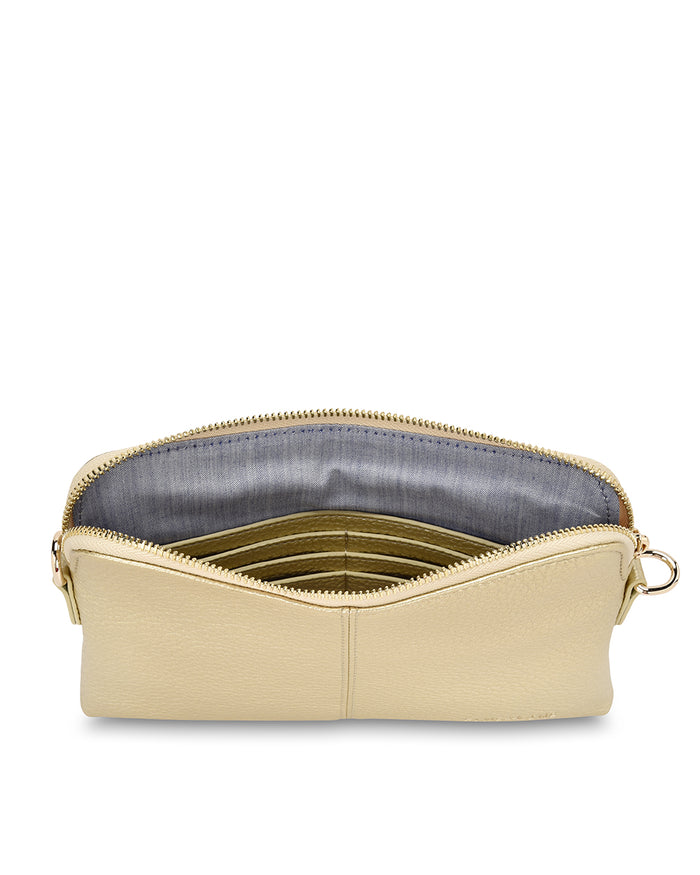 BOWERY WALLET in Gold by Elms and King