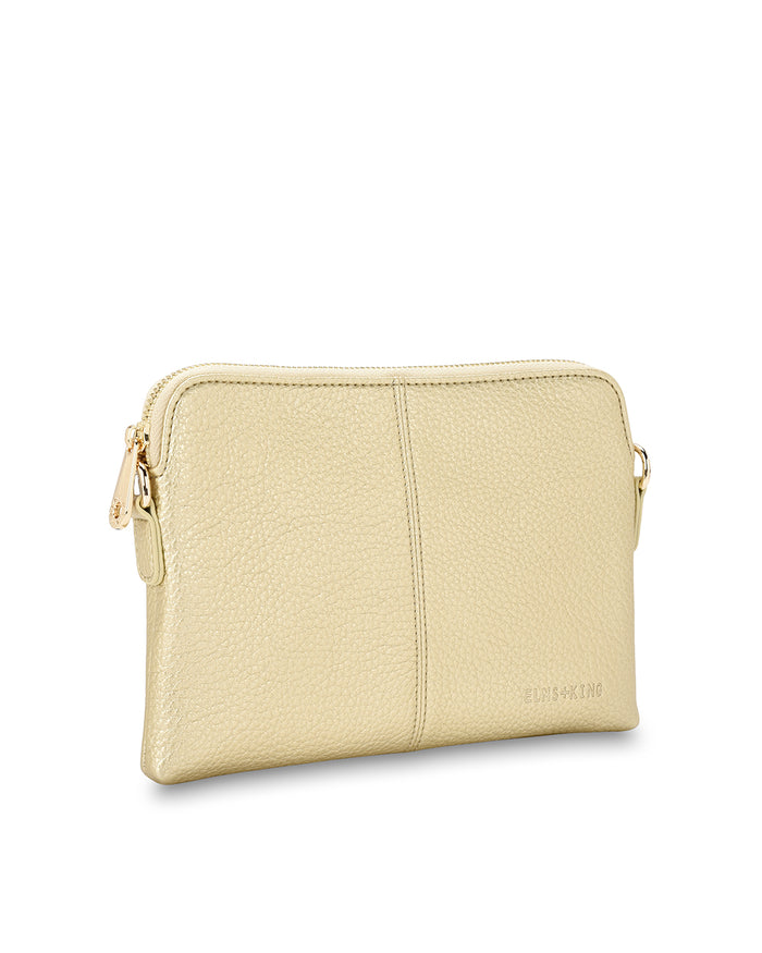 BOWERY WALLET in Gold by Elms and King