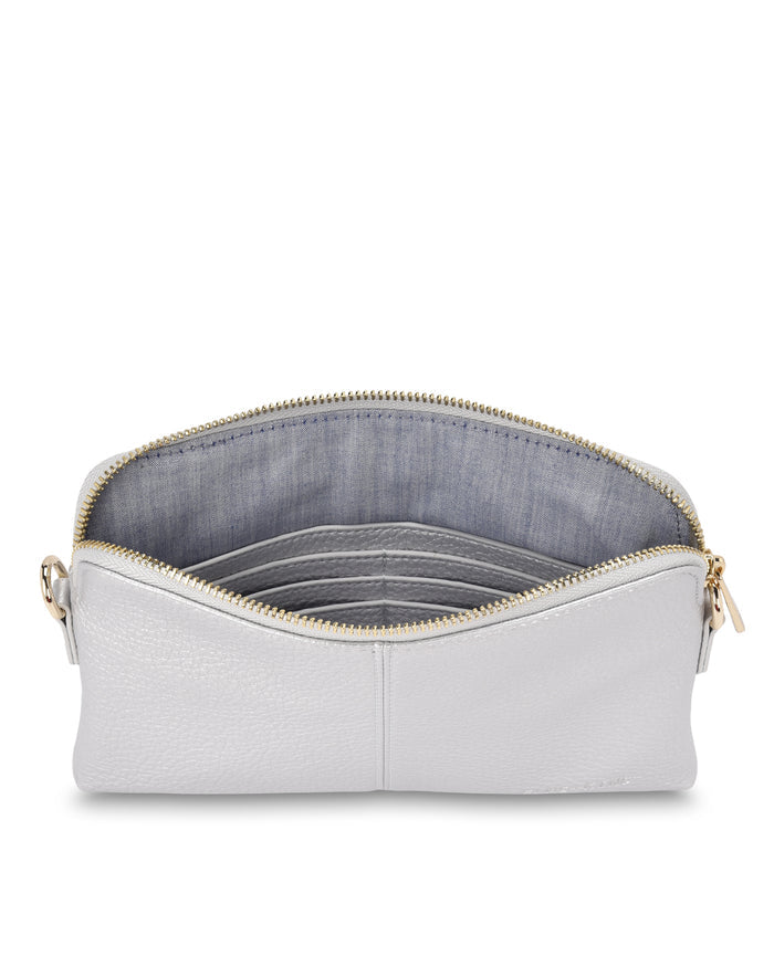 BOWERY WALLET in Silver by Elms and King