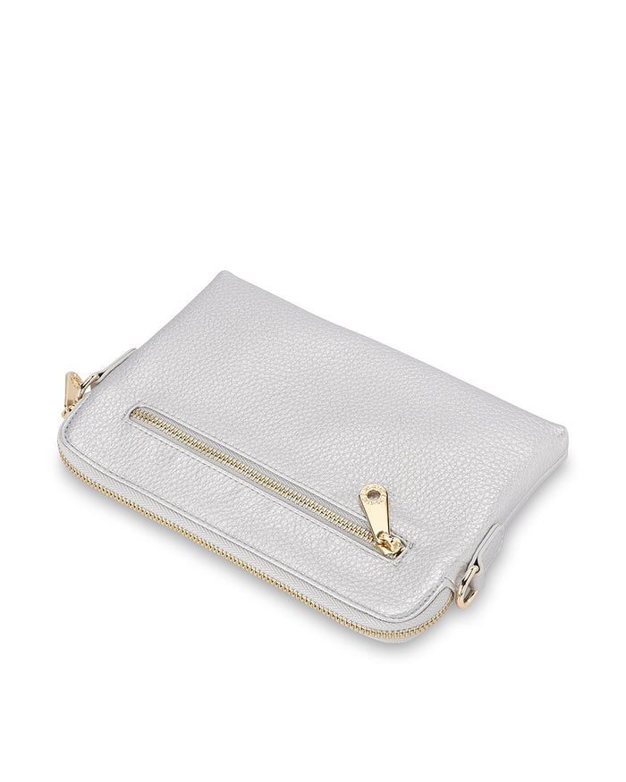BOWERY WALLET in Silver by Elms and King