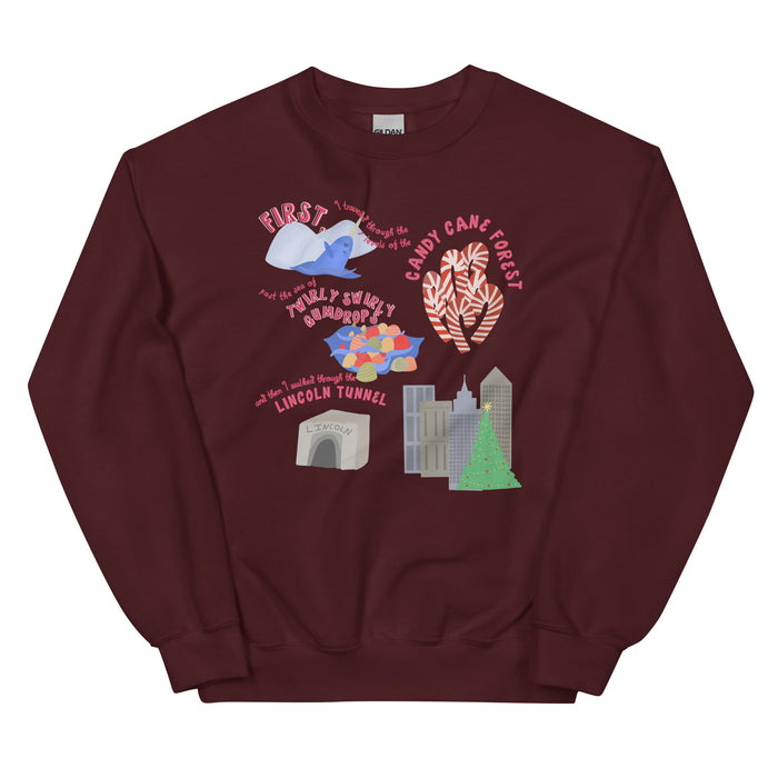 Buddy the Elf Christmas Story Holiday Movie Unisex Sweatshirt
