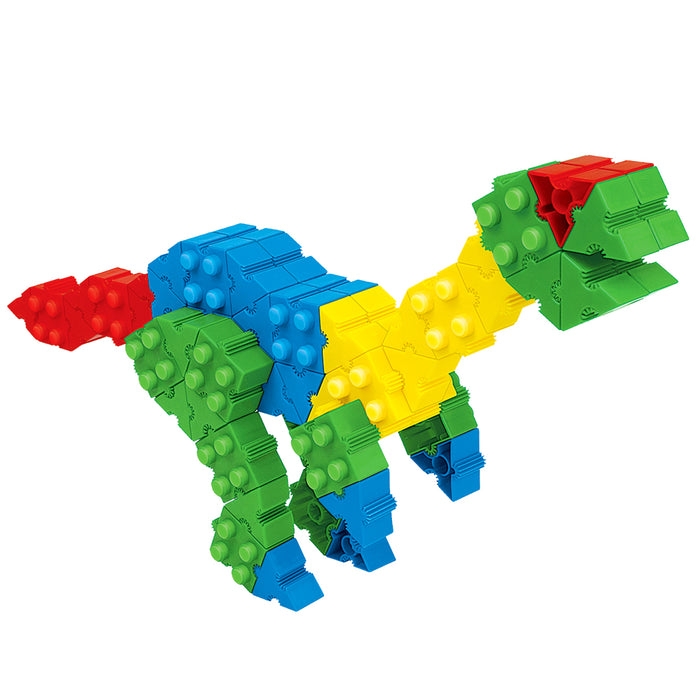 Building Block T-Rex Set - Tyrannosaurus Rex - 73 pieces - dinosaursrocksuperstore