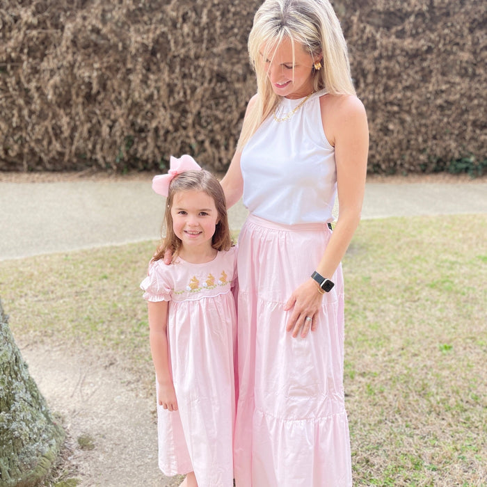 Bunny French Knot Belfort Dress