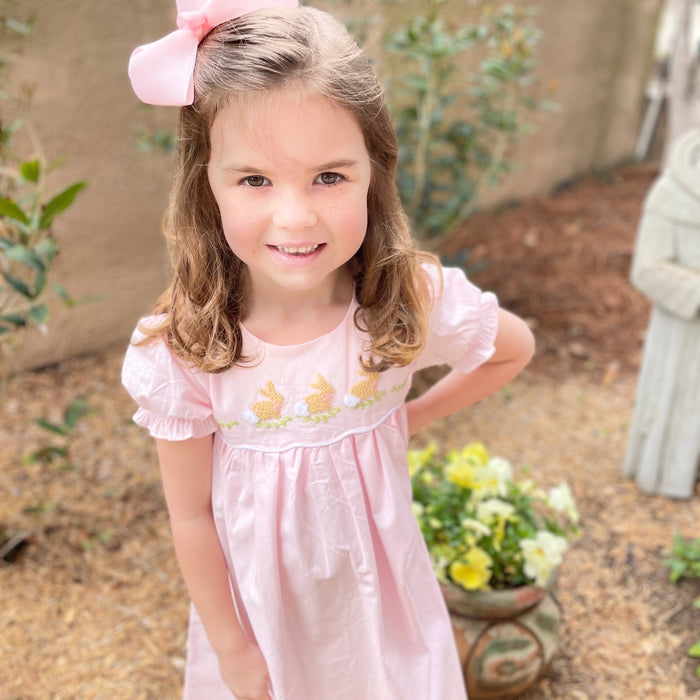 Bunny French Knot Belfort Dress