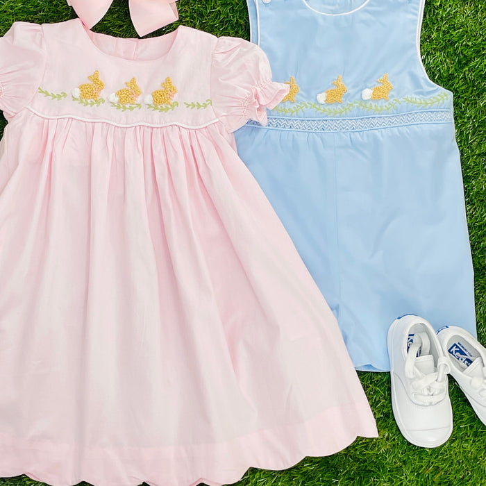 Bunny French Knot Belfort Dress