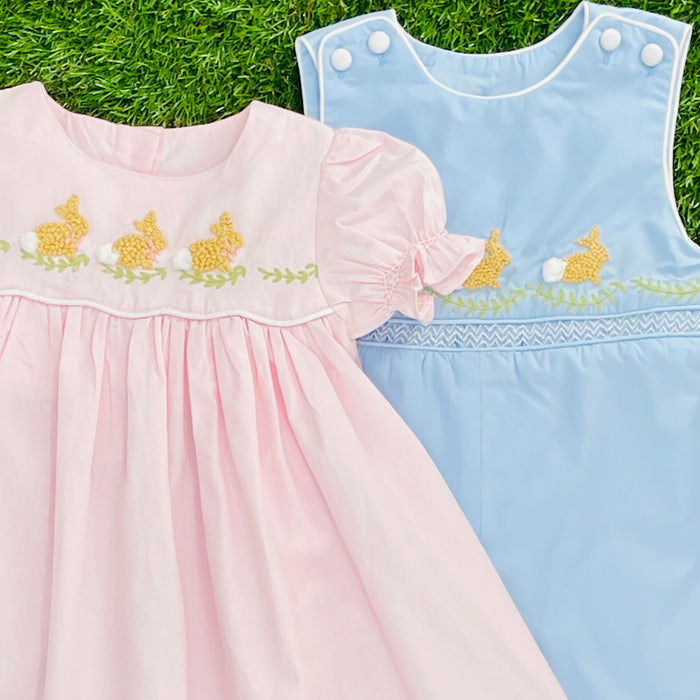 Bunny French Knot Belfort Dress