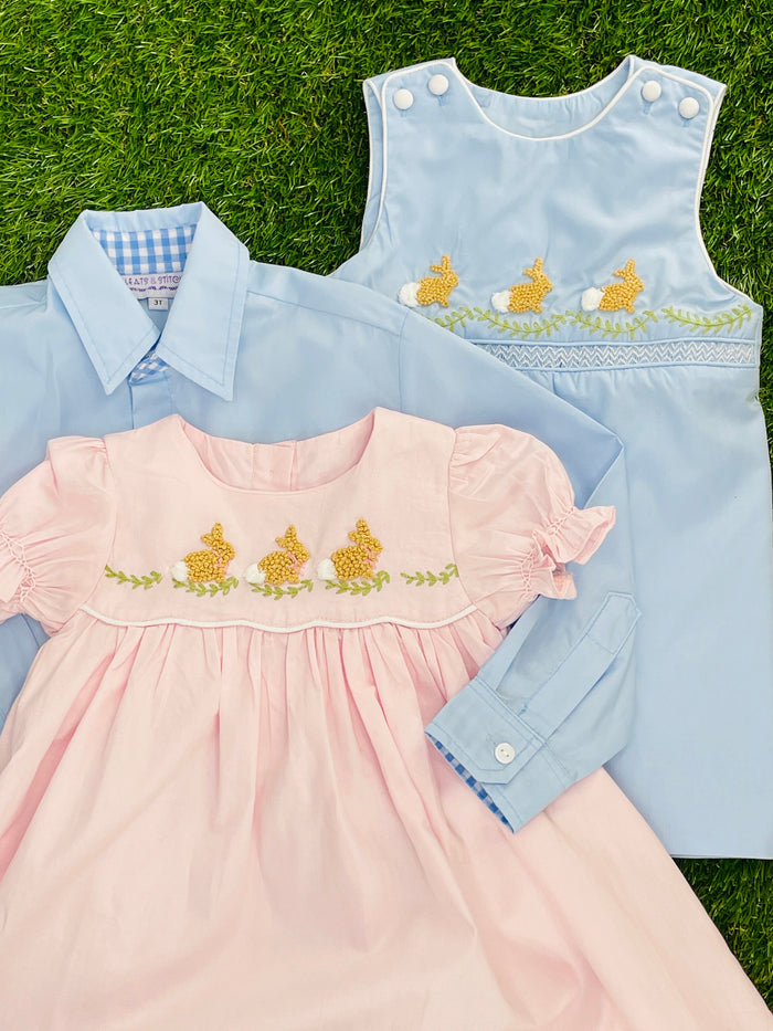 Bunny French Knot Belfort Shortall in Blue
