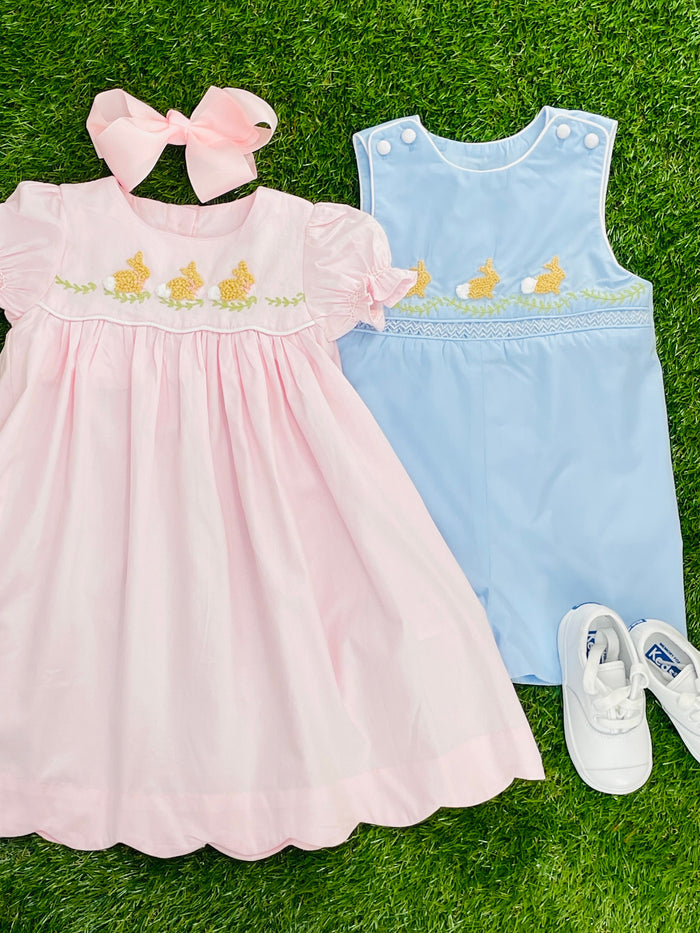 Bunny French Knot Belfort Shortall in Blue