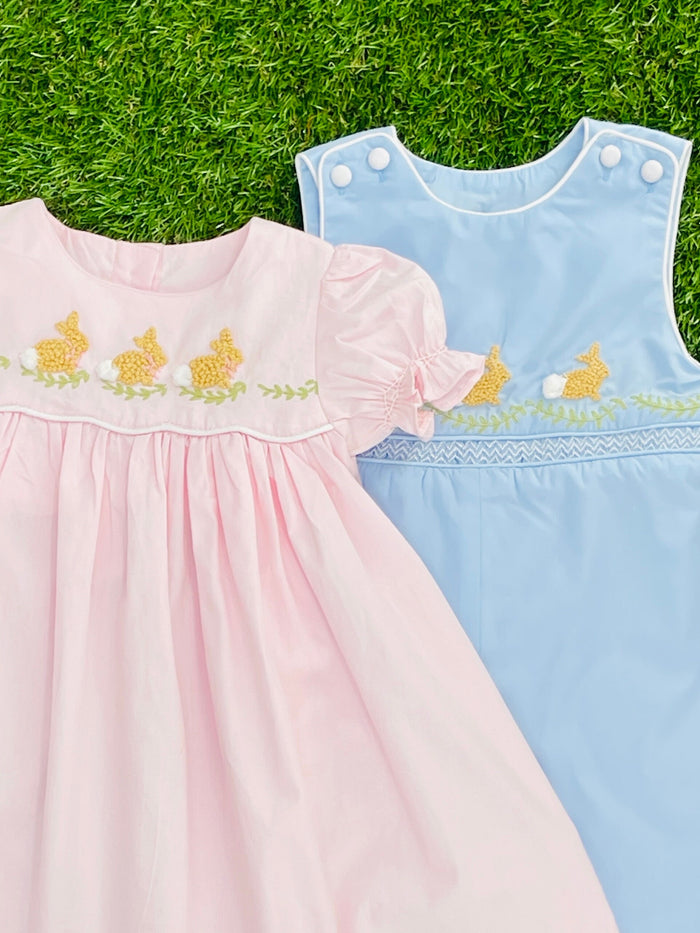 Bunny French Knot Belfort Shortall in Blue