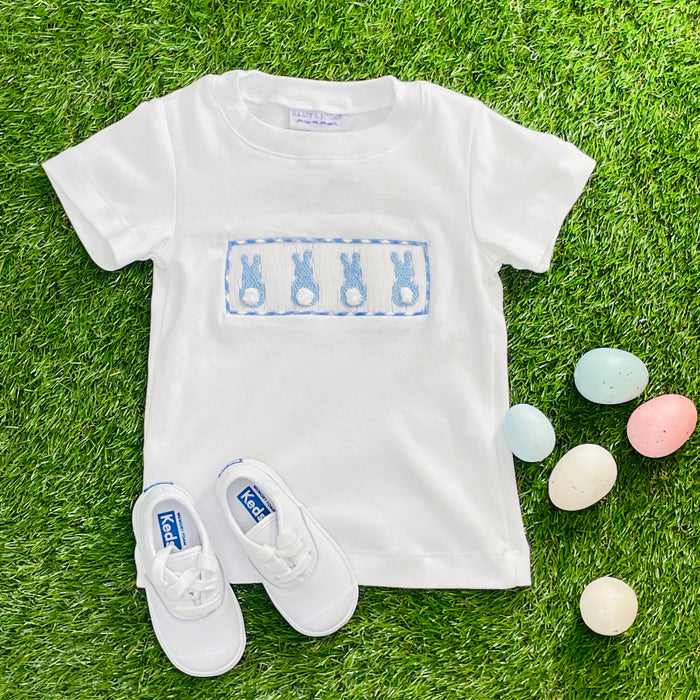 Bunny Smocked Knit Shirt