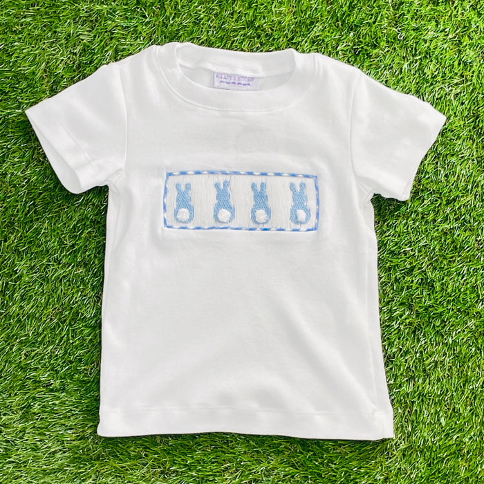 Bunny Smocked Knit Shirt
