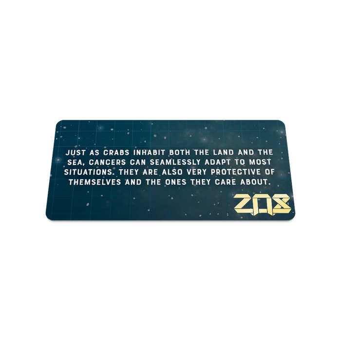 Cancer-Sold Out-ZOX - This item is sold out and will not be restocked.