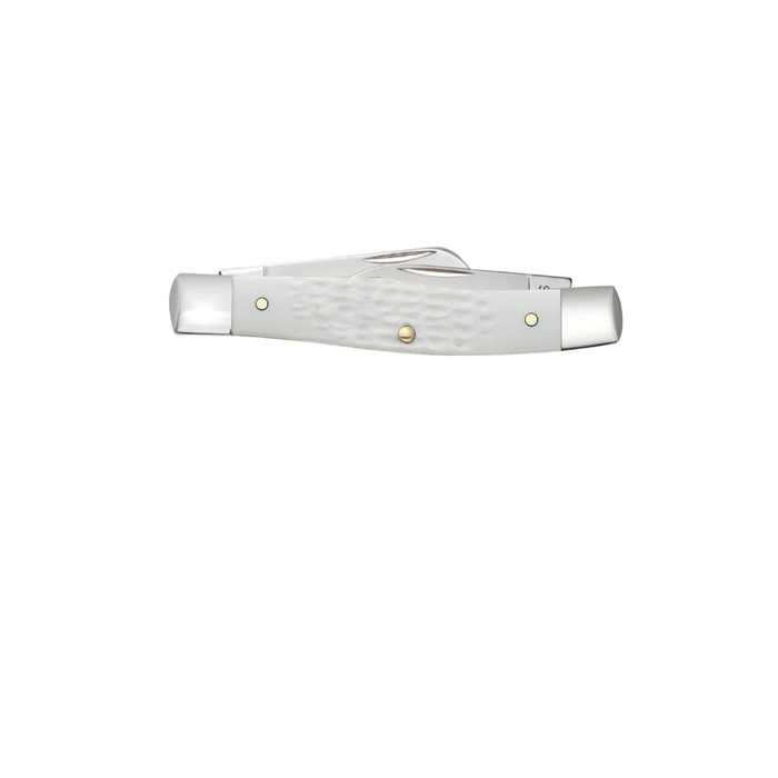 CASE KNIVES SPARXX STANDARD JIG WHITE SYNTHETIC MEDIUM STOCKMAN