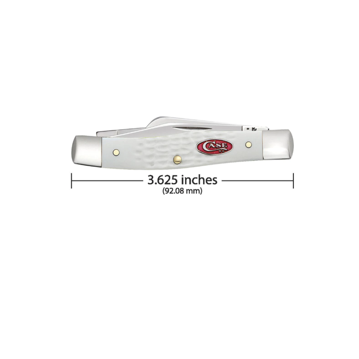 CASE KNIVES SPARXX STANDARD JIG WHITE SYNTHETIC MEDIUM STOCKMAN