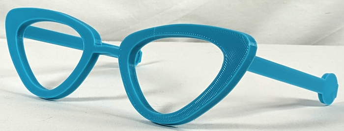 Cat Eye Glasses W/ Arms