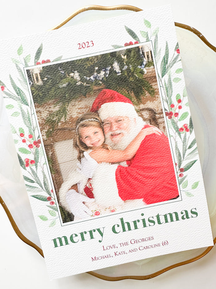 CHRISTMAS IN JULY HOLIDAY CARD SPECIAL!