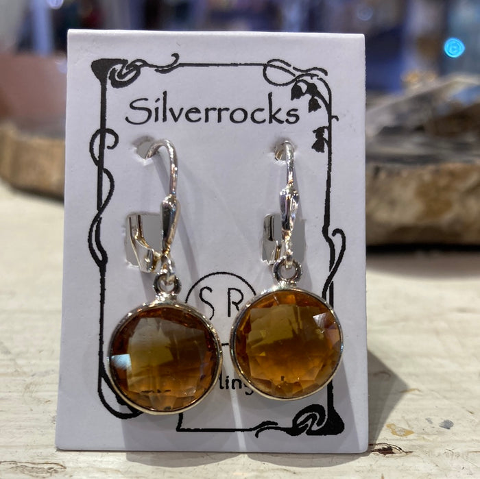 Citrine earrings