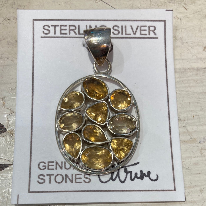Citrine pendent