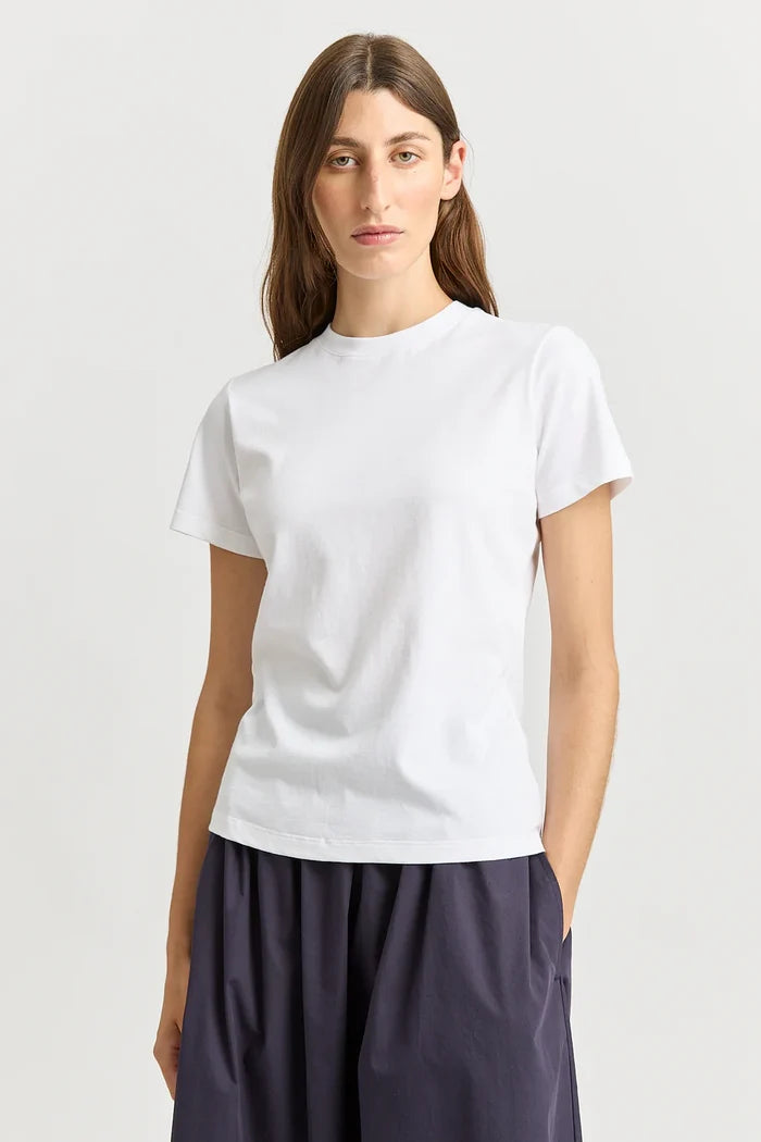 CLASSIC TEE in White by Toorallie
